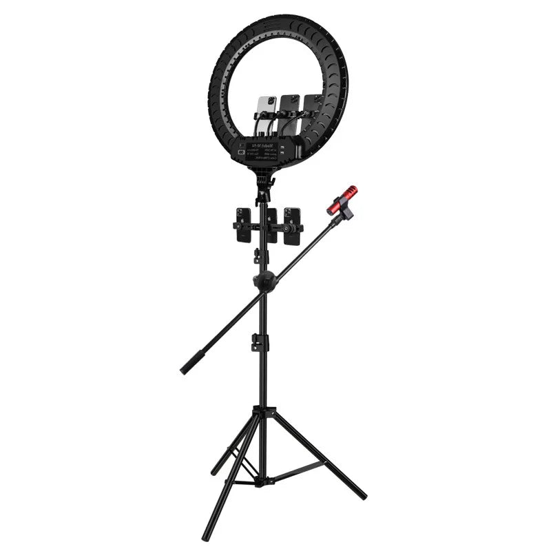 21inch Ring Light with Stand Remote Phone Brackets Tripod Selfie Ring Light for Making up Youtube Recording