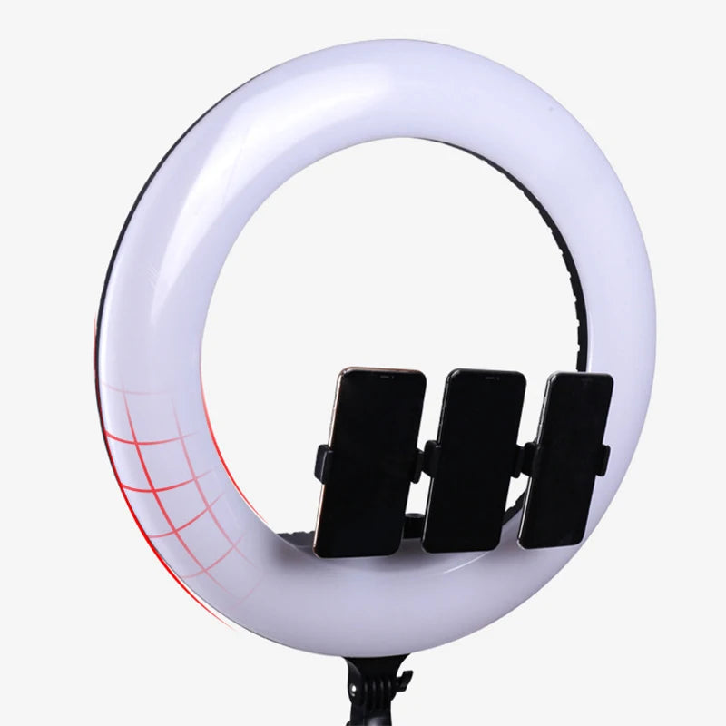 21inch Ring Light with Stand Remote Phone Brackets Tripod Selfie Ring Light for Making up Youtube Recording